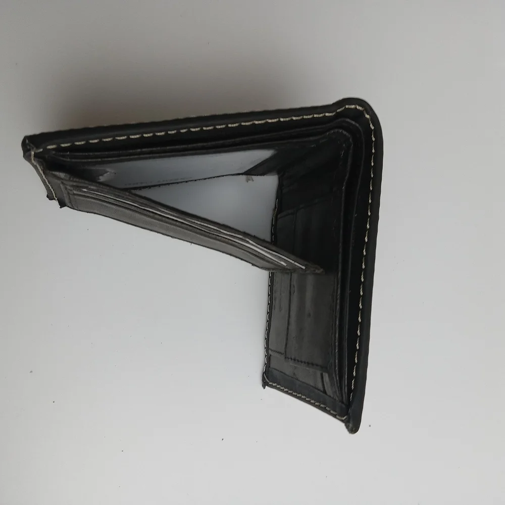 Men's Western Wallet Genuine‎ Leather Hand Crafted Bifold Cowboy Rodeo Wallet